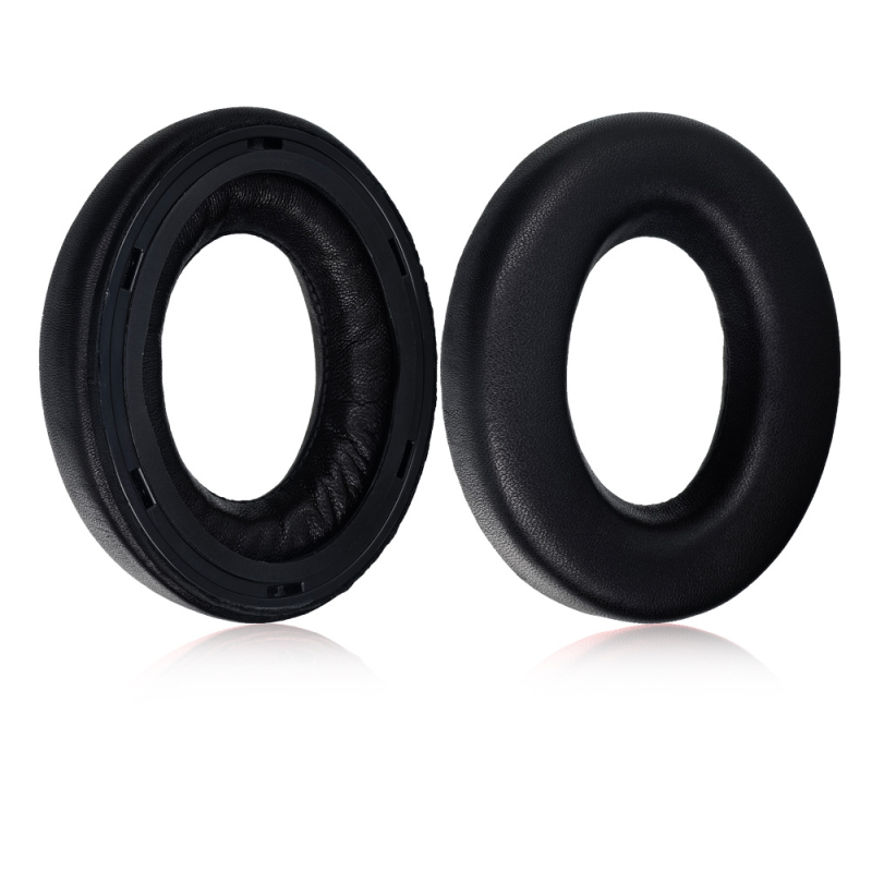 Ādas ausu spilventiņu vāciņi Sennheiser Momentum ausīm (1.–4. paaudze) – kazas āda, slīpi malas