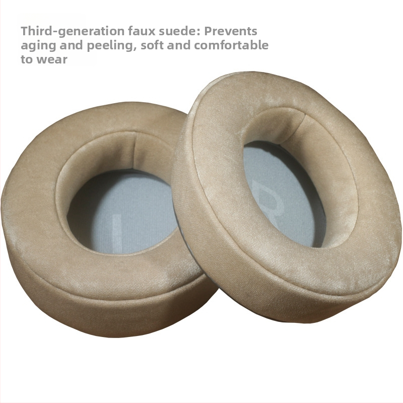 Ādas ausu spilventiņu vāciņi Sennheiser Momentum ausīm (1.–4. paaudze) – kazas āda, slīpi malas