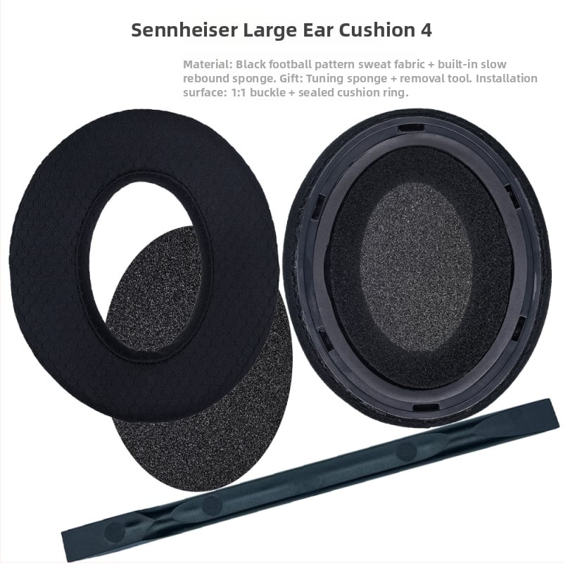 Ādas ausu spilventiņu vāciņi Sennheiser Momentum ausīm (1.–4. paaudze) – kazas āda, slīpi malas