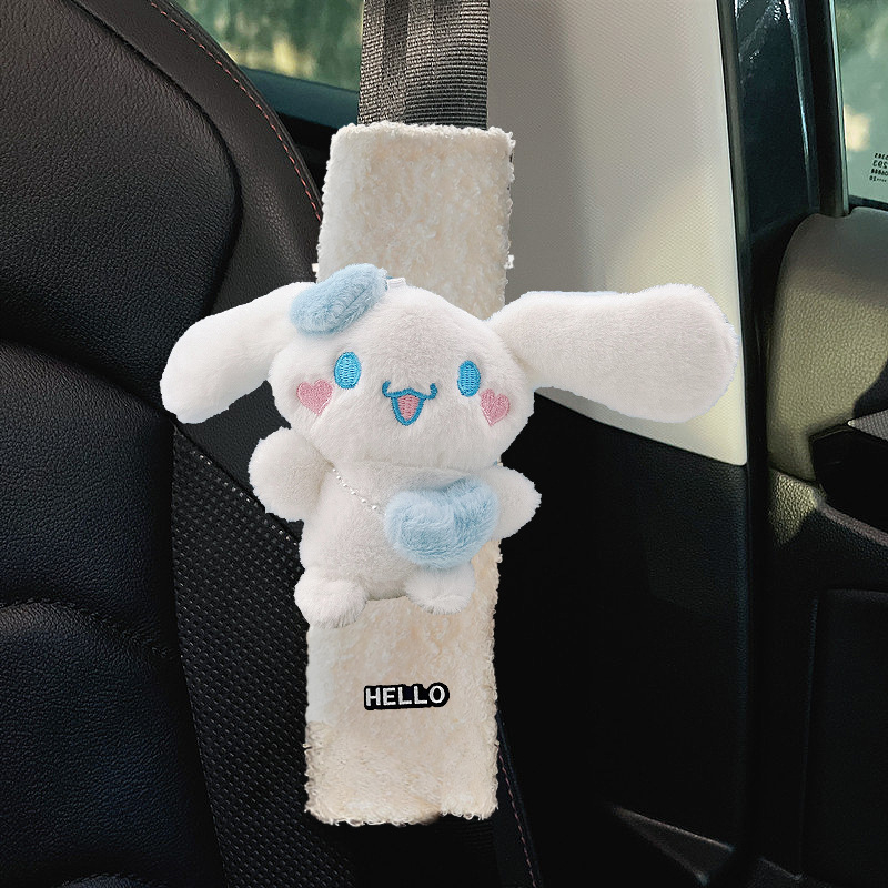 Unutarnji automobil pliš jastučić za rame s velikim ušima — marka Beautiful night thoughts, materijal: umjetni pliš, težina: 0.2 kg, bez prilagodbe