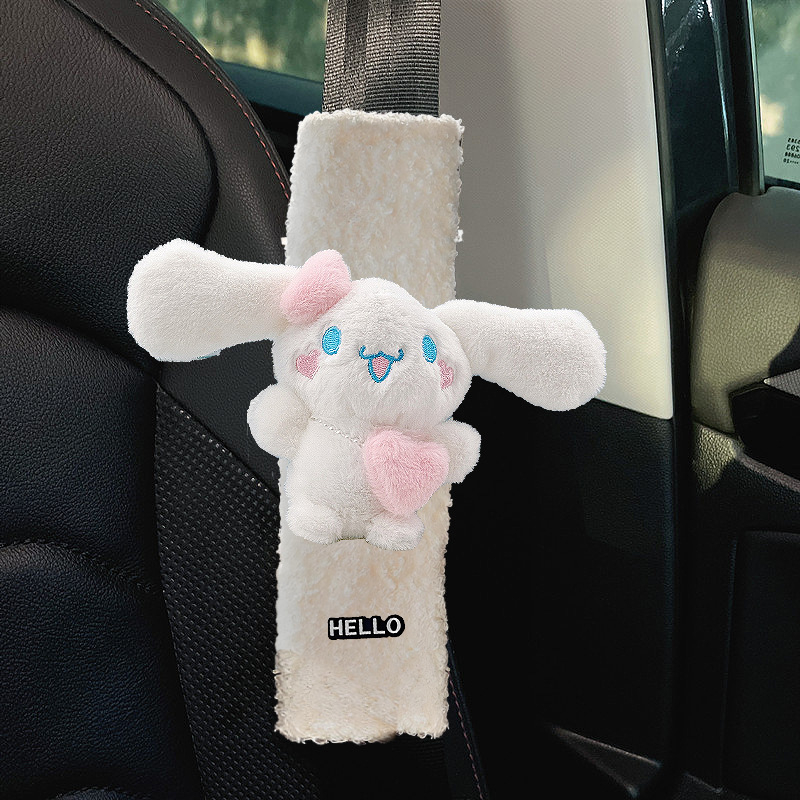 Unutarnji automobil pliš jastučić za rame s velikim ušima — marka Beautiful night thoughts, materijal: umjetni pliš, težina: 0.2 kg, bez prilagodbe