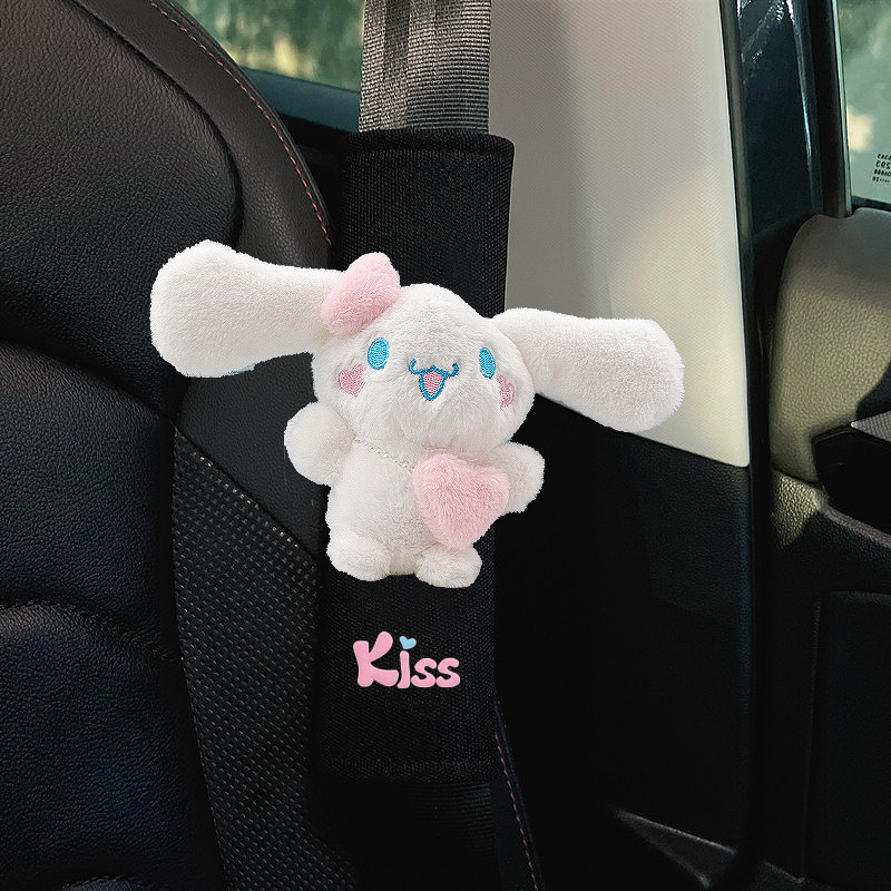 Unutarnji automobil pliš jastučić za rame s velikim ušima — marka Beautiful night thoughts, materijal: umjetni pliš, težina: 0.2 kg, bez prilagodbe