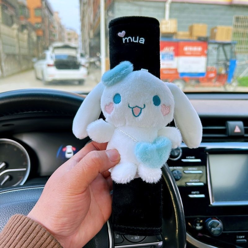 Unutarnji automobil pliš jastučić za rame s velikim ušima — marka Beautiful night thoughts, materijal: umjetni pliš, težina: 0.2 kg, bez prilagodbe