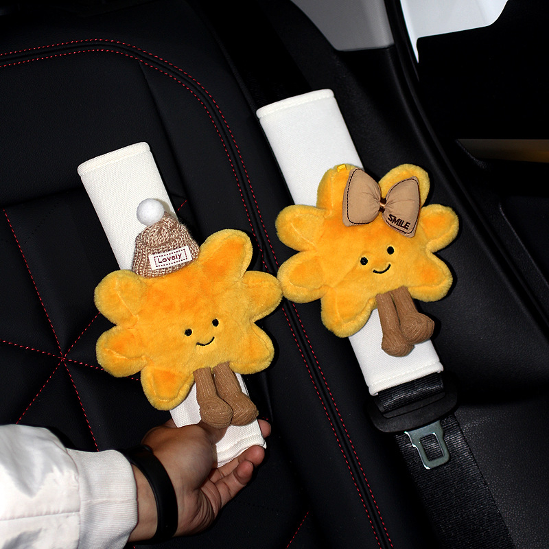 Set jastučića za unutrašnjost automobila - slatka karikatura dekor, punjeni materijal, brenda Beautiful Night Thoughts, porijeklo Jiaozuo Henan, šifra proizvoda A2025–Q26