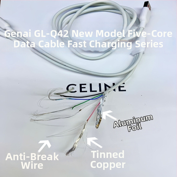 Gona 200W USB-C/Lightning καλώδιο δεδομένων για συσκευές Apple και Android, με γρήγορη φόρτιση, κατασκευασμένο από TPE