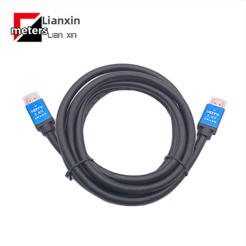 HD-DTV interface kábel pre PC, 4K2K pri 60 Hz, meď bez oxidu, zlaté konektory, šasi z hliníkovej zliatiny, 19+1 jadier