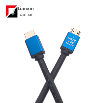 HD-DTV interface kábel pre PC, 4K2K pri 60 Hz, meď bez oxidu, zlaté konektory, šasi z hliníkovej zliatiny, 19+1 jadier