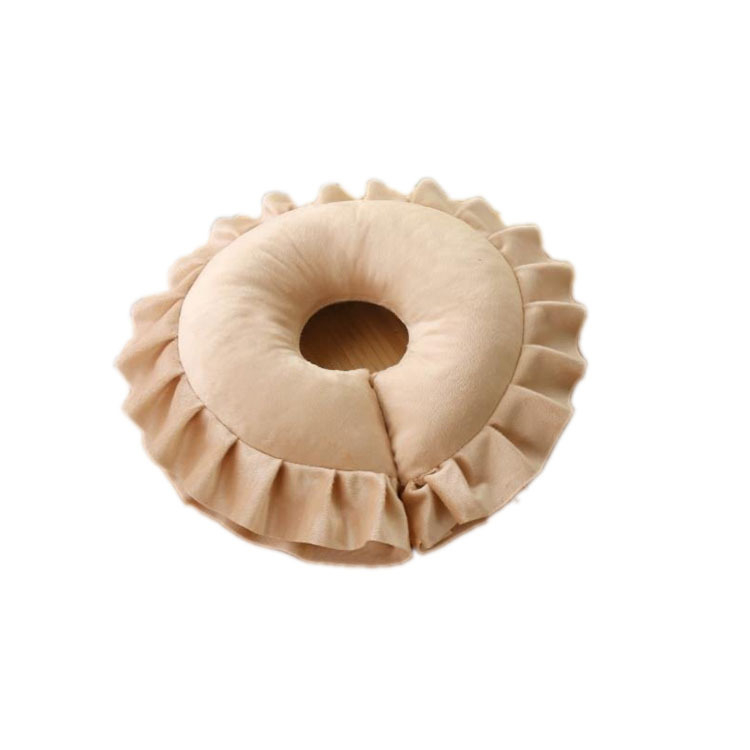 Perna în formă de U din latex pentru adulți, utilizare de o singură persoană, umplere 70% latex, susținere cervicală pentru dormit pe o parte