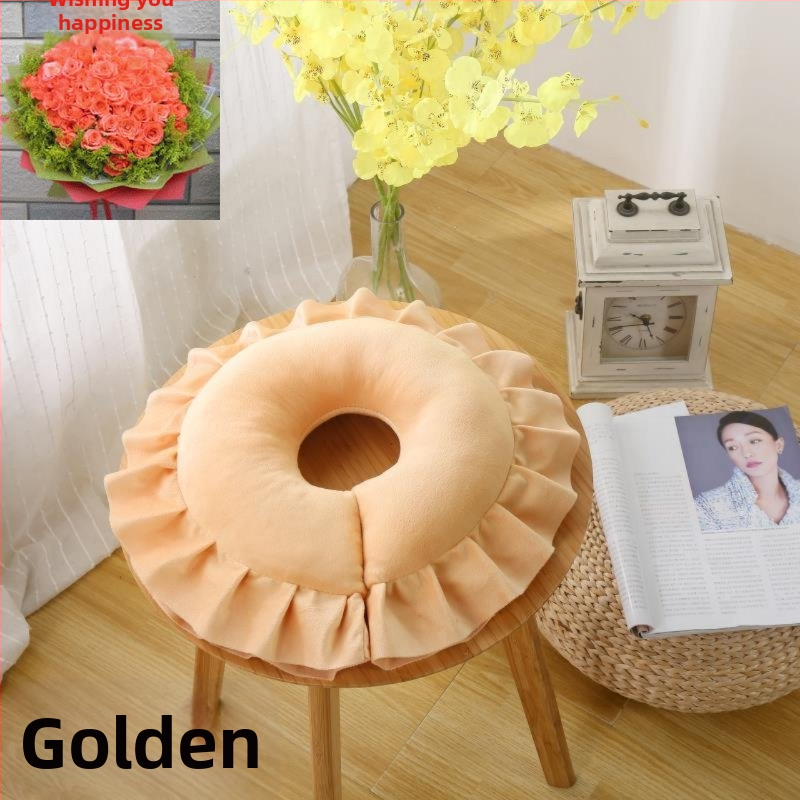 Perna în formă de U din latex pentru adulți, utilizare de o singură persoană, umplere 70% latex, susținere cervicală pentru dormit pe o parte