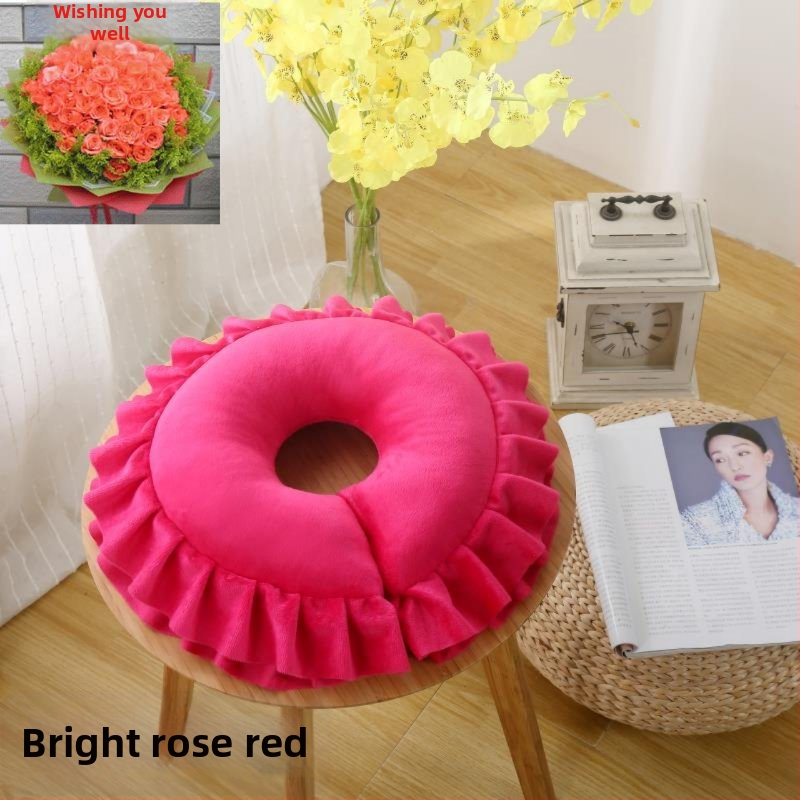 Perna în formă de U din latex pentru adulți, utilizare de o singură persoană, umplere 70% latex, susținere cervicală pentru dormit pe o parte