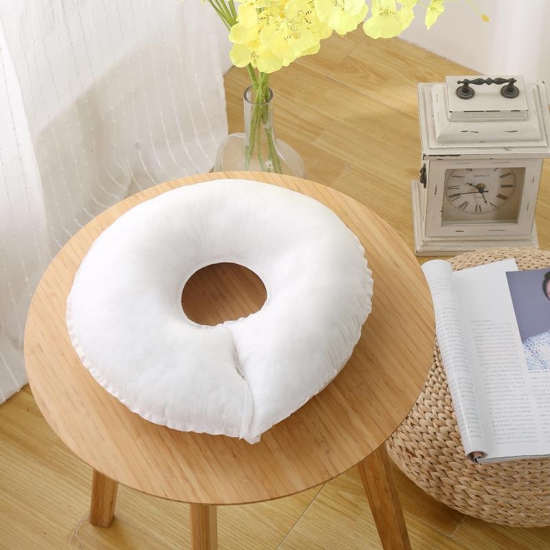 Perna în formă de U din latex pentru adulți, utilizare de o singură persoană, umplere 70% latex, susținere cervicală pentru dormit pe o parte