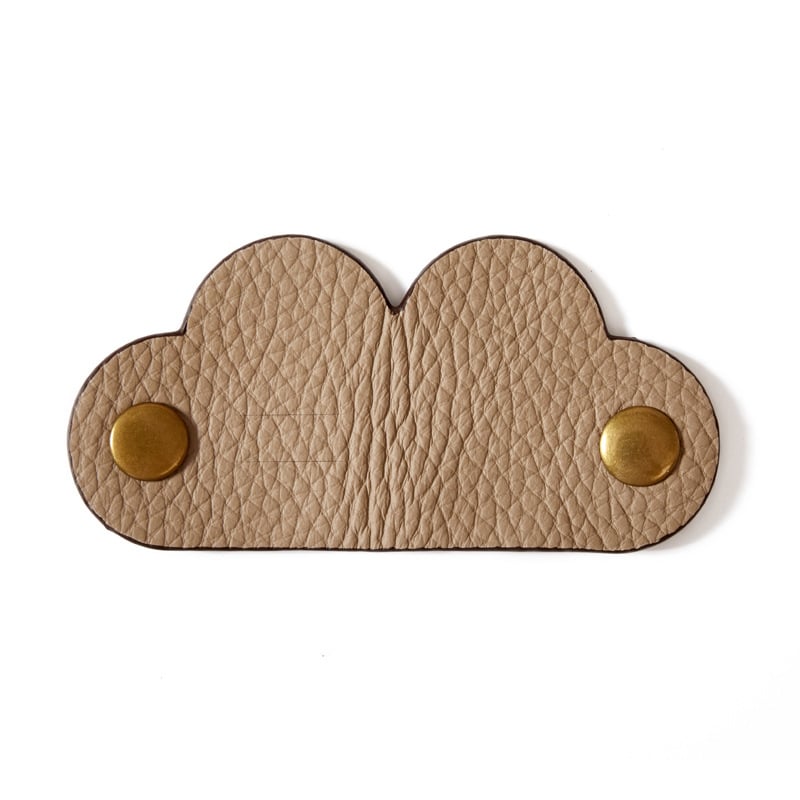 Навивател за кабел за данни – кожа от първи слой, Love тип, минималистичен стил, модел 6938