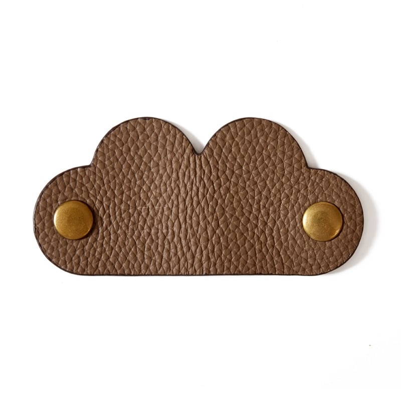 Навивател за кабел за данни – кожа от първи слой, Love тип, минималистичен стил, модел 6938