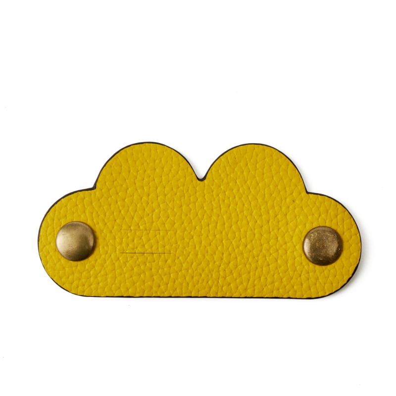 Навивател за кабел за данни – кожа от първи слой, Love тип, минималистичен стил, модел 6938