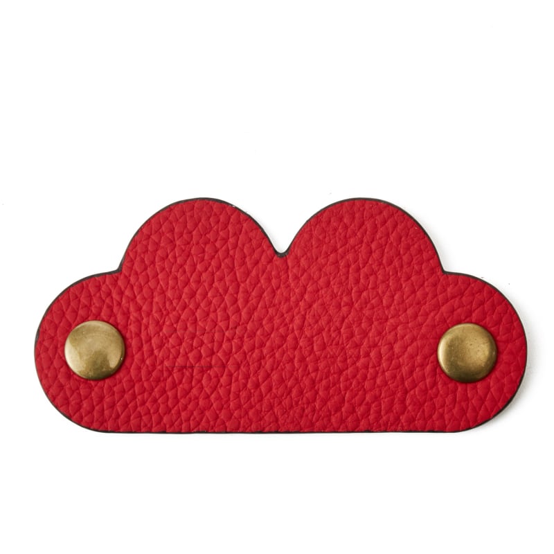 Навивател за кабел за данни – кожа от първи слой, Love тип, минималистичен стил, модел 6938