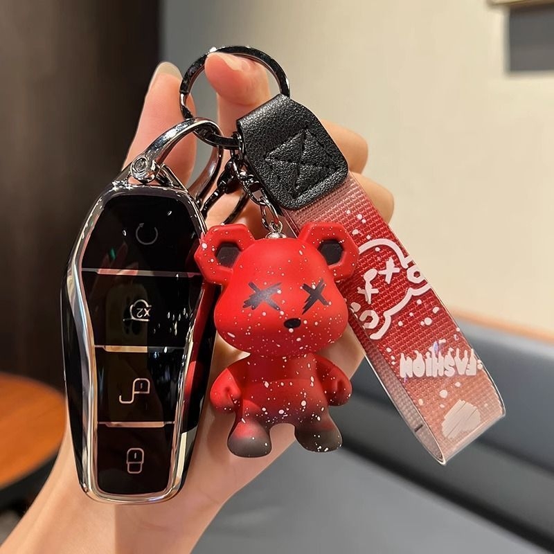 Kućište ključa BYD kompatibilno s Dolphin, Ocean, Leopard, Song Plus, Qin, DM-i, Han EV, Yuan Pro; Materijal TPU; Stil Trend; Personalizacija dostupna