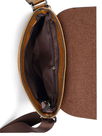 Vyrų pečių rankinė - PU oda, vidinė danga poliesterio ir medvilnės, Yupa Luggage Factory, 2025 m. pavasaris, poilsio kelionėms