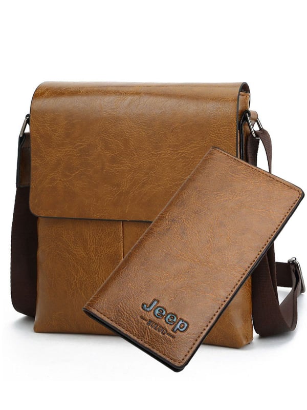 Vyrų pečių rankinė - PU oda, vidinė danga poliesterio ir medvilnės, Yupa Luggage Factory, 2025 m. pavasaris, poilsio kelionėms