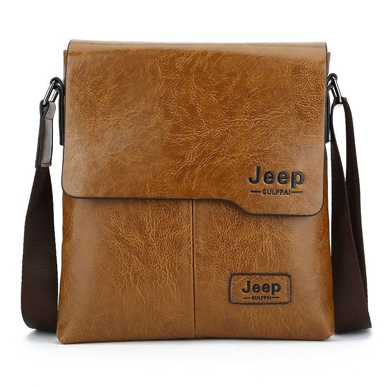 Vyrų pečių rankinė - PU oda, vidinė danga poliesterio ir medvilnės, Yupa Luggage Factory, 2025 m. pavasaris, poilsio kelionėms