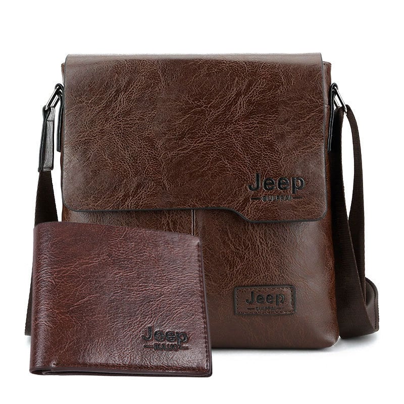 Vyrų pečių rankinė - PU oda, vidinė danga poliesterio ir medvilnės, Yupa Luggage Factory, 2025 m. pavasaris, poilsio kelionėms