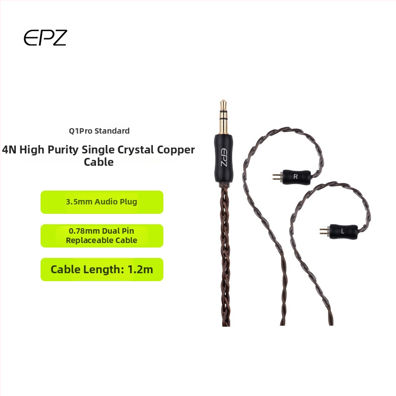 Epz Upgrade Line audio kábel, strieborná povrchová úprava, pre digitálne zariadenia