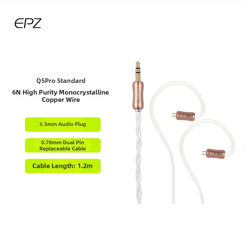 Epz Upgrade Line audio kábel, strieborná povrchová úprava, pre digitálne zariadenia