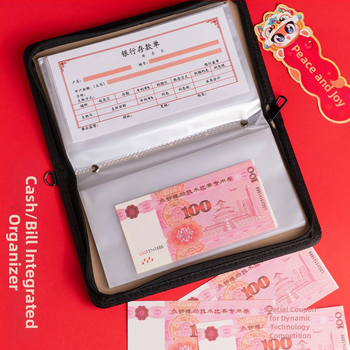 Ādas depozītu līstes turētājs ar rāvējslēdzēju – Divpadsmit zodiaka zīmes sērija, logotipa druka pieejama