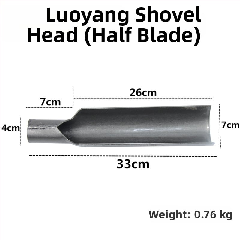 Luoyango kastuvė sode – įrankis lauko duobių kasimui, žemės kasybai ir sodinukų paruošimui