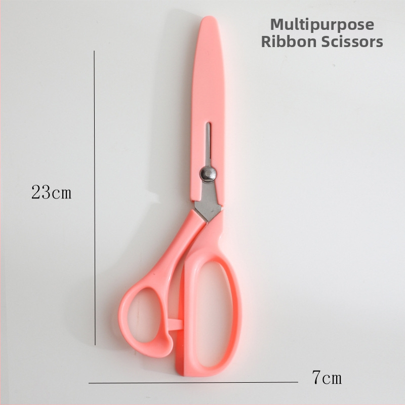 Gėlių žirklės – daugiafunkcinės žirklės gėlių įvyniojimui ir juostelių kirpimui; Prekės ženklas Tarn; Medžiaga: Kita; Nukrypimas: 1–2; Peržiūrėkite SKU