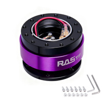 RASTP QR030 alumīnija sakausējuma sacīkšu stūre ar ātro atbrīvošanu, vispārējai lietošanai