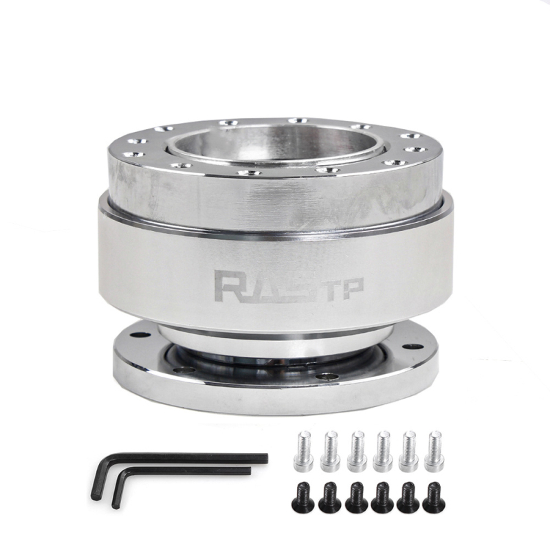 RASTP QR030 alumīnija sakausējuma sacīkšu stūre ar ātro atbrīvošanu, vispārējai lietošanai