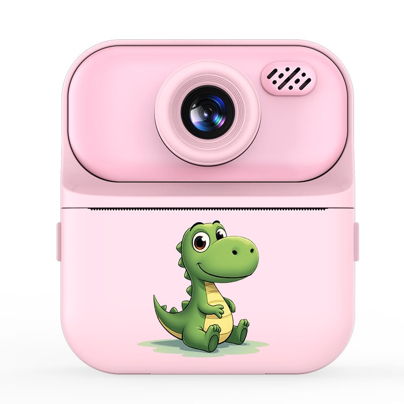 Детска цифрова камера с двойна камера, 48 MP, HD видео, 2,4-инчов LCD екран, TF карта