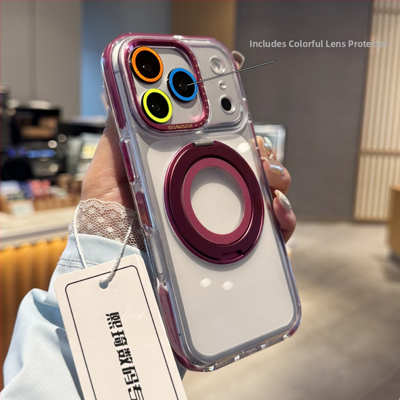 IPhone lieta ar stiprinājumu un statīvu, bracket stilā reljēta apdare, aizsardzība pret krišanu, saderīga ar Apple iPhone modeļiem