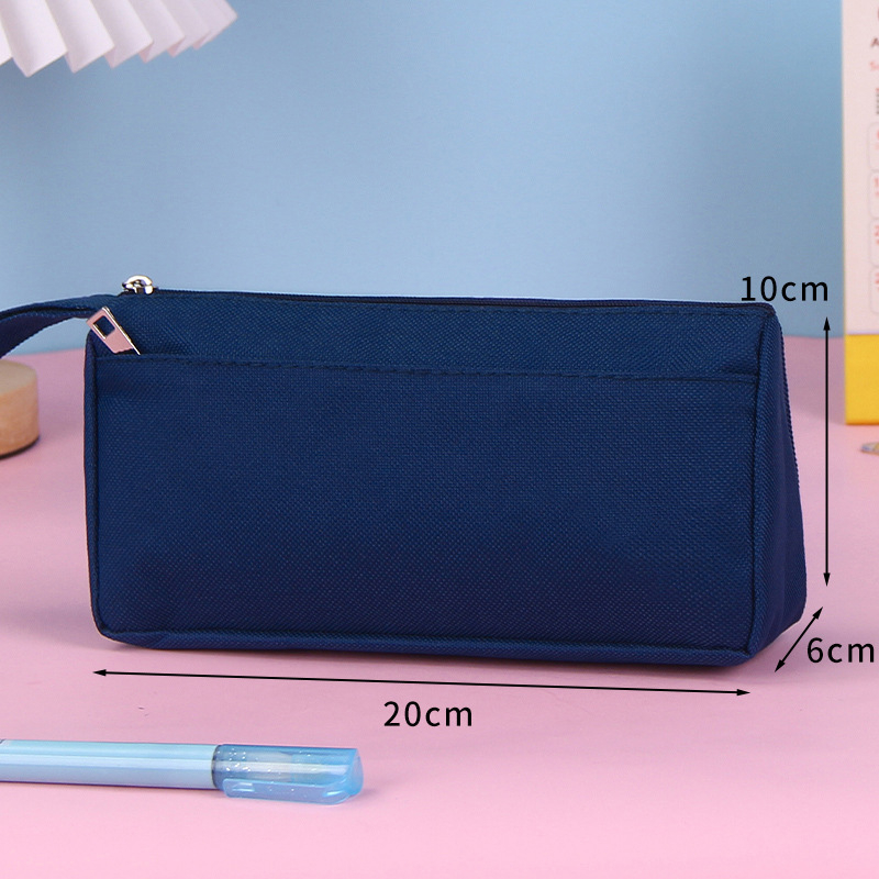 Torba za olovke velikog kapaciteta i kutija za školske potrepštine, korejski stil, Oxford materijal, univerzalno, za učenike osnovne i srednje škole