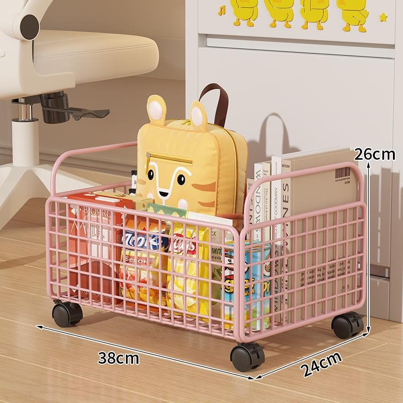 Μεταλλικό ράφι αποθήκευσης κάτω από το γραφείο με ροδάκια; απλός και μοντέρνος σχεδιασμός; εξατομικευμένα δείγματα