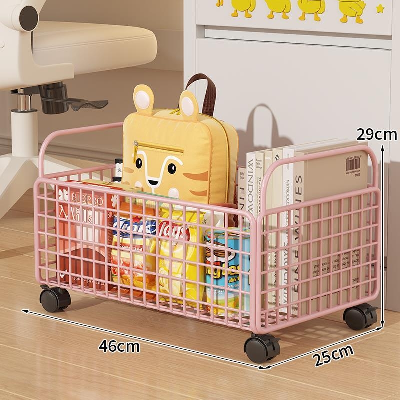 Μεταλλικό ράφι αποθήκευσης κάτω από το γραφείο με ροδάκια; απλός και μοντέρνος σχεδιασμός; εξατομικευμένα δείγματα