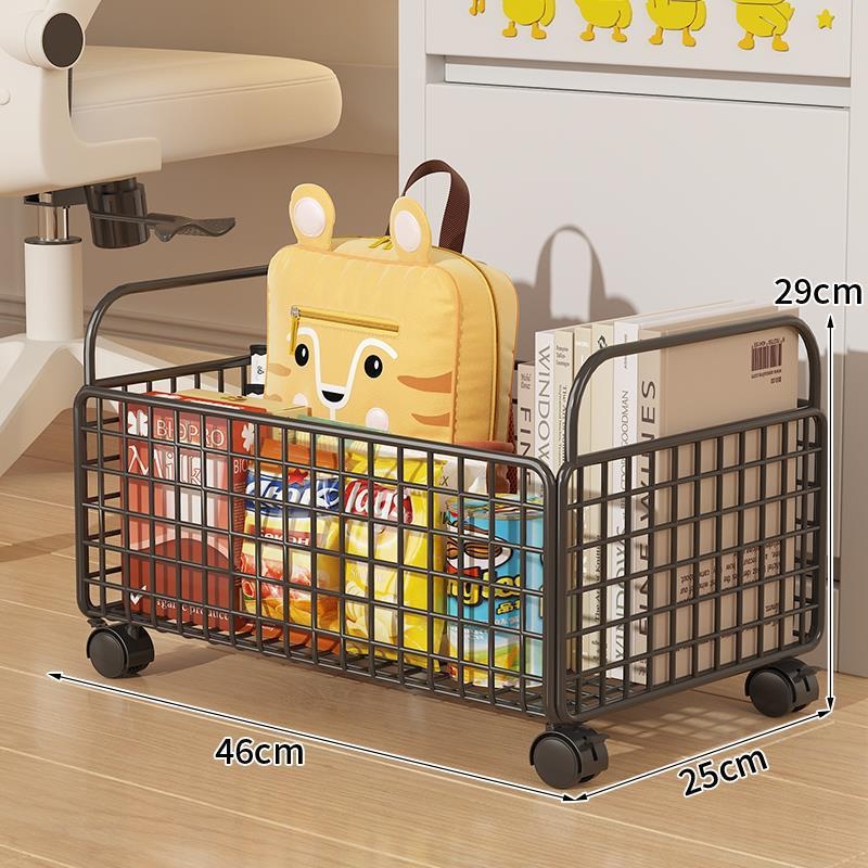 Μεταλλικό ράφι αποθήκευσης κάτω από το γραφείο με ροδάκια; απλός και μοντέρνος σχεδιασμός; εξατομικευμένα δείγματα