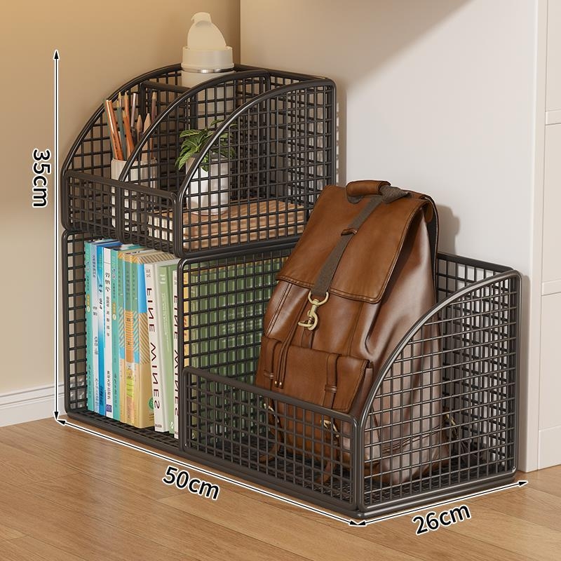 Μεταλλικό ράφι αποθήκευσης κάτω από το γραφείο με ροδάκια; απλός και μοντέρνος σχεδιασμός; εξατομικευμένα δείγματα