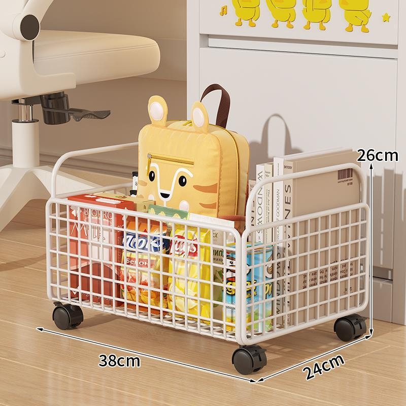 Μεταλλικό ράφι αποθήκευσης κάτω από το γραφείο με ροδάκια; απλός και μοντέρνος σχεδιασμός; εξατομικευμένα δείγματα