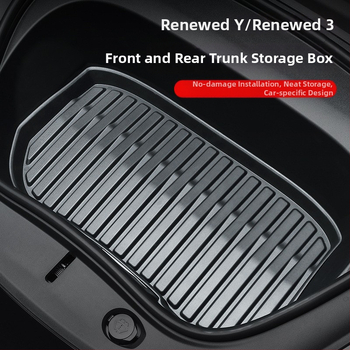 Μπροστινή μοκέτα πορτ μπαγκάζ για Tesla Model 3/Y – πλήρης κάλυψη, Υλικό TPE, Τάξη 92, Guangzhou Mingshi