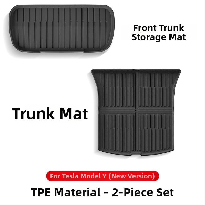 Μπροστινή μοκέτα πορτ μπαγκάζ για Tesla Model 3/Y – πλήρης κάλυψη, Υλικό TPE, Τάξη 92, Guangzhou Mingshi