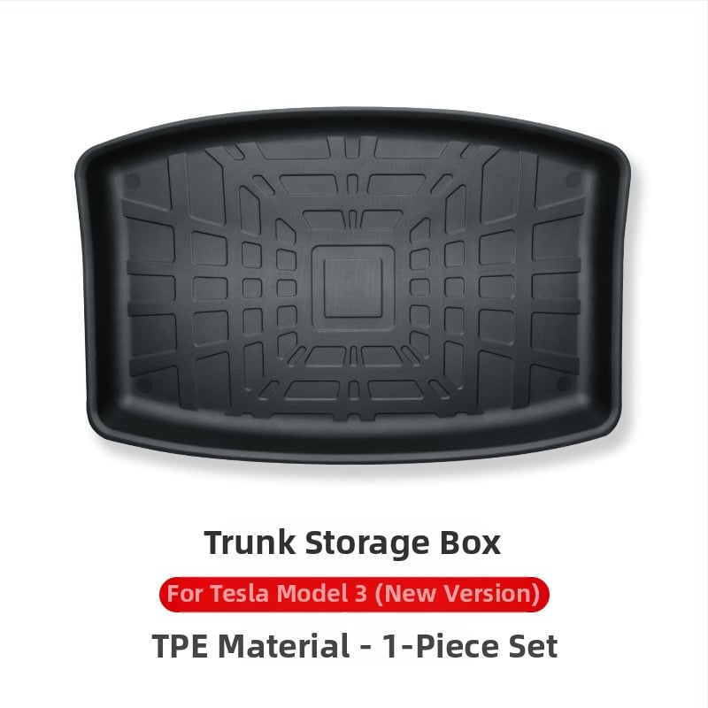Μπροστινή μοκέτα πορτ μπαγκάζ για Tesla Model 3/Y – πλήρης κάλυψη, Υλικό TPE, Τάξη 92, Guangzhou Mingshi