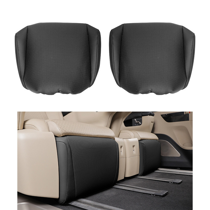 Botu ABS unutrašnji dodaci za Toyota Alphard/Vellfire 40 Series – jastučice za zaštitu sjedala i poklopci pretinca za naslon za ruku (0120y-rk, umjetna koža)