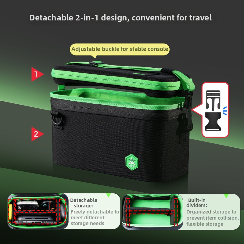 Switch2 védőtok készlet SWITCH2-höz – ABS anyag, kompatibilis SWITCH2-vel, tartalmaz védőtokot, tárolótáskát, edzett kijelzővédő fóliát, kártyadobozt és fogantyút