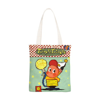 Star Man dječja platnena torba s karikaturnim motivom, sa zatvaračem, preko ramena, za kutiju za ručak