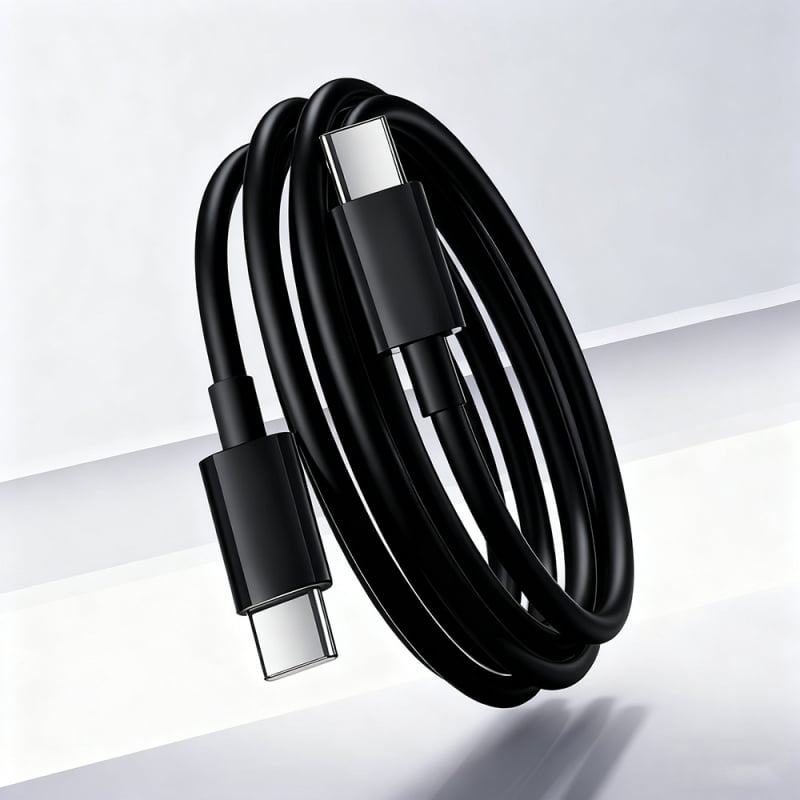 Καλώδιο USB-C ταχείας φόρτισης 60W, USB-C σε USB-C, μήκος 1–2 μ, καλώδιο μεταφοράς δεδομένων