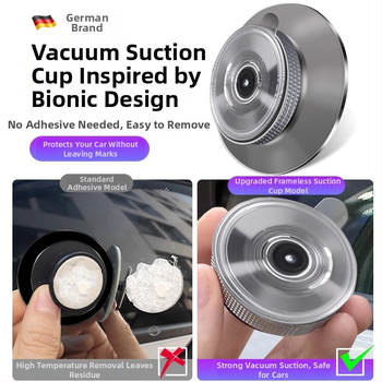 Mairichi Automobilio galinio vaizdo veidrodėlio papildinys – apvalus veidrodėlis aklajam kampui, 360° panoraminis platus matymas, tvirtinimas su siurbimo įrenginiu