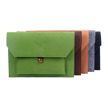 Нетъкан текстилен калъф за таблет и ноутбук с капак, вътрешна подплата, джоб за компютър, мека дръжка – дишащ, износоустойчив и удароустойчив