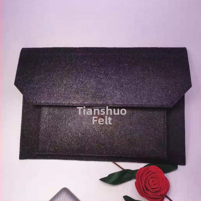 Нетъкан текстилен калъф за таблет и ноутбук с капак, вътрешна подплата, джоб за компютър, мека дръжка – дишащ, износоустойчив и удароустойчив