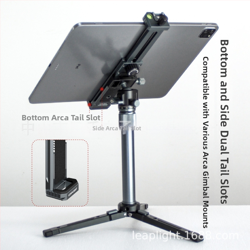 Stojan na stolné zariadenia pre mobilné telefóny a tablety, univerzálna konštrukcia z hliníkovej zliatiny